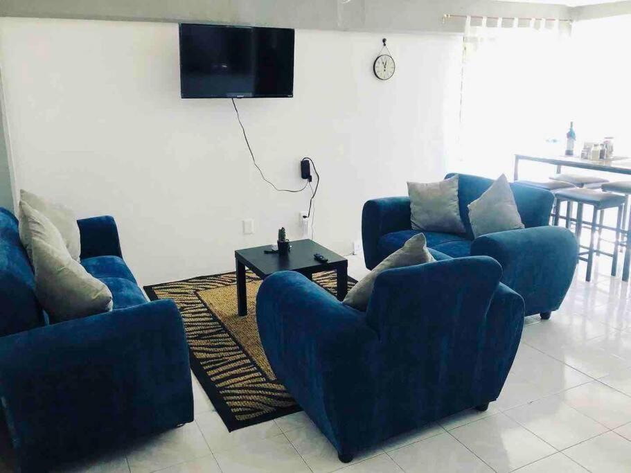 Lindo Departamento Centrico Con Estacionamiento Apartment Puebla Luaran gambar